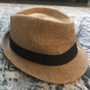 Straw Fedora Hat from Francesca’s Collections